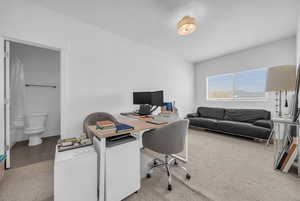 View of office space