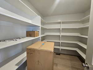 View of storage area