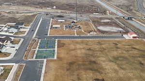 Aerial view of property and surrounding area