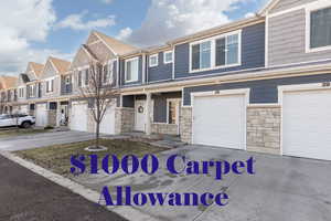 Allowance for Carpet upstairs