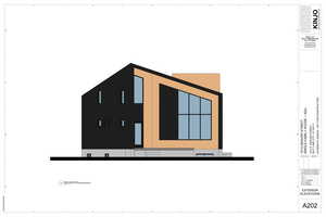 Single Family Home + ADU Design - Front/West Elevation