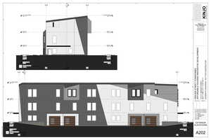 4 Unit Townhome (AHI) Development - Elevations