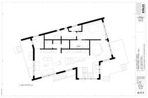 Single Family Home + ADU Design - Level 1 Floor Plan