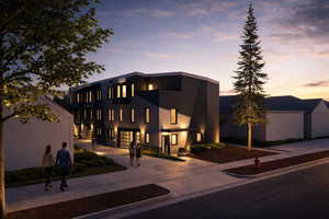 4 Unit Townhome (AHI) Development - Street View