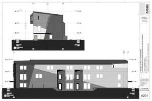 4 Unit Townhome (AHI) Development - Elevations