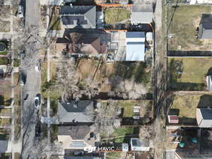 Current aerial view of lot