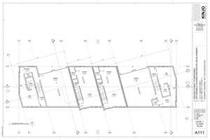 4 Unit Townhome (AHI) Development - Level 1 Plan