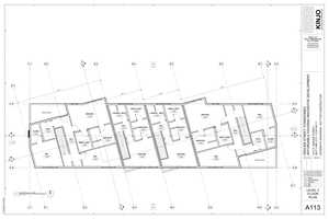 4 Unit Townhome (AHI) Development - Level 3 Plan