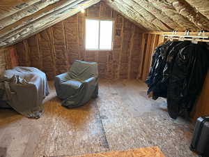 View of attic