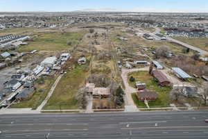Aerial overview of property's location