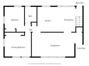 View of floor plan / Main level