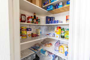 View of storage area