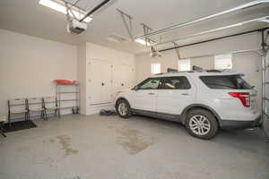 Epoxy Floor 2 car garage and extra storage