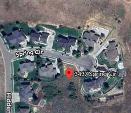 Aerial overview of property's location