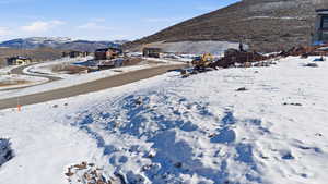 View of mountain backdrop