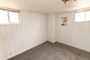 Spare room with carpet