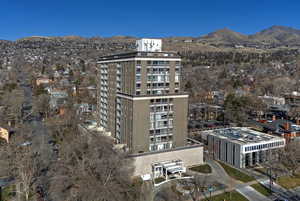 Bird's eye view of mountains