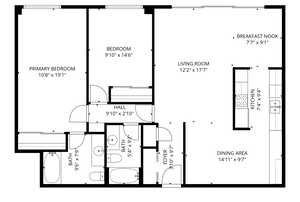 View of home floor plan