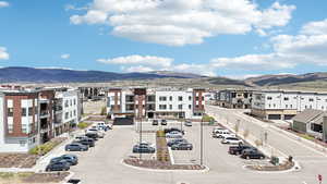 Bird's eye view of mountains