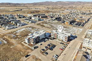 Drone / aerial view of mountains