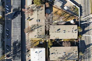 Aerial view of property location