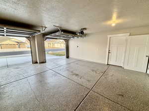 Garage and 3rd car garage with epoxy floors