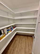 Massive walk-in pantry