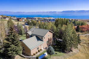Bird's eye view of mountains