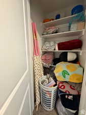 View of closet