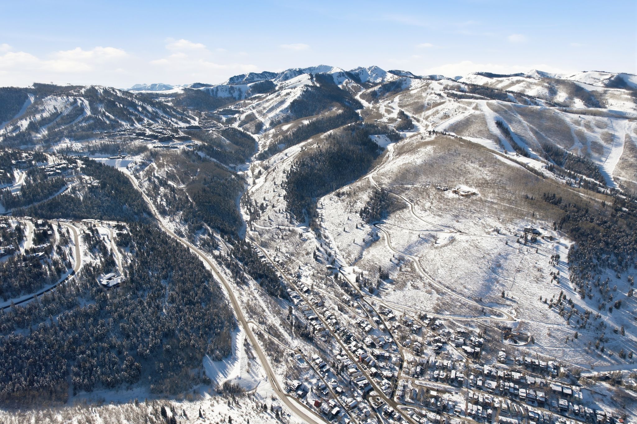 View of mountain background