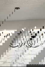 Detailed view of a textured ceiling