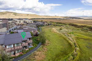 Bird's eye view of mountains