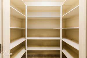 View of storage area