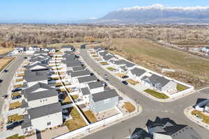 View of property location with nearby suburban area and a mountain backdrop