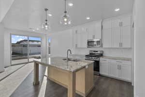 DINING ROOM SET OFF FROM KITCHEN!