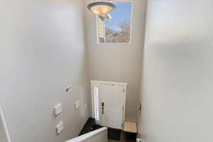 View of entrance foyer