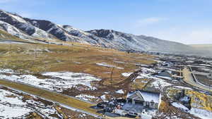 View of mountain background