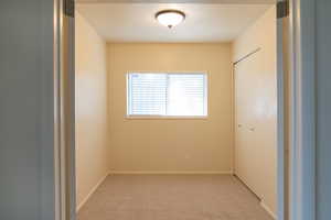 Second bedroom that could also be used as a den or office.