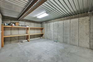 View of storage room