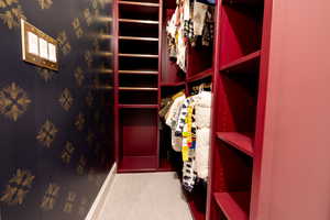 Walk in closet