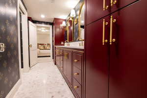 Jack and Jill bathroom