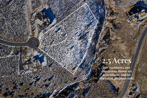 Aerial view of property's location