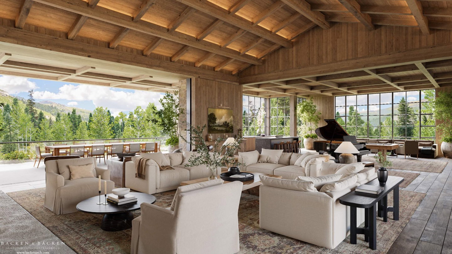 View of patio / terrace with an outdoor hangout area and outdoor dining space