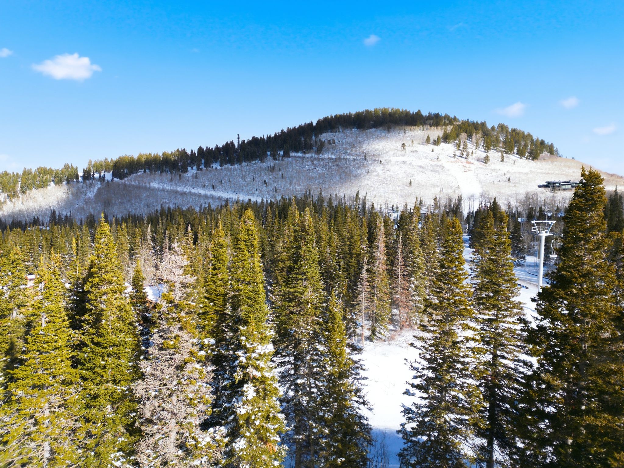 Water view featuring a mountainous background