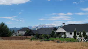 View of mountain backdrop