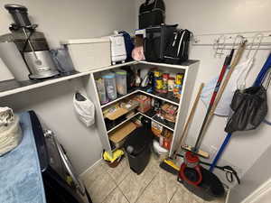 View of storage area