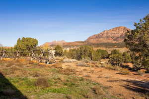 View of mountain backdrop