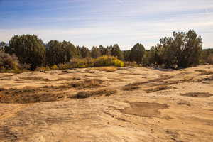 View of undeveloped land with rural landscape