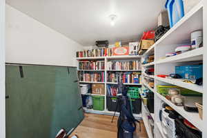 View of storage room