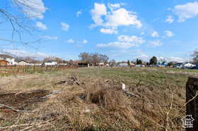 View of yard featuring a view of countryside